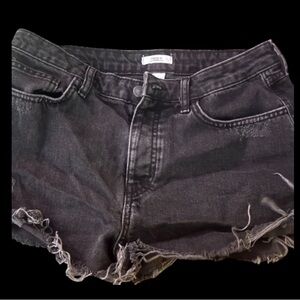 Stylish Black Denim Women Shorts